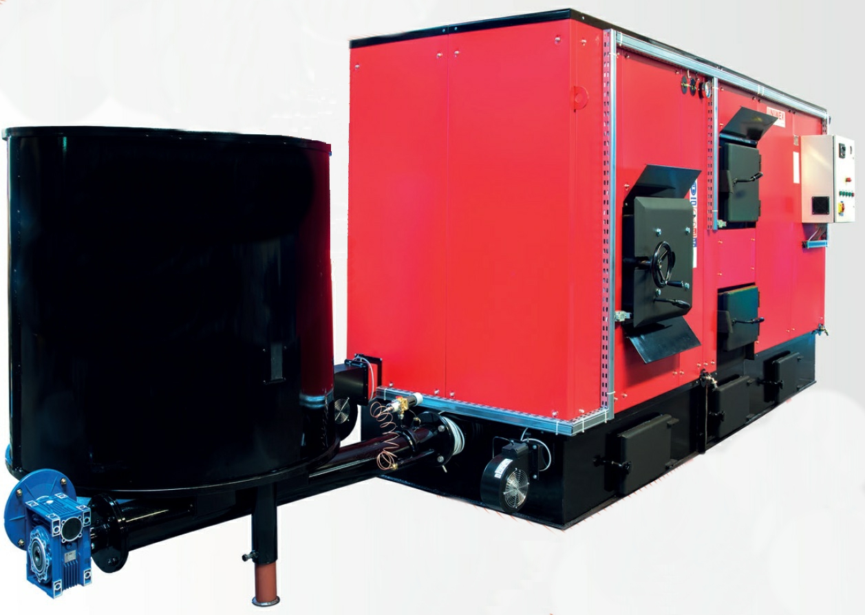 Энергосберегающие котлы серии UNI-BIO 120-1500 кВт на биотопливе